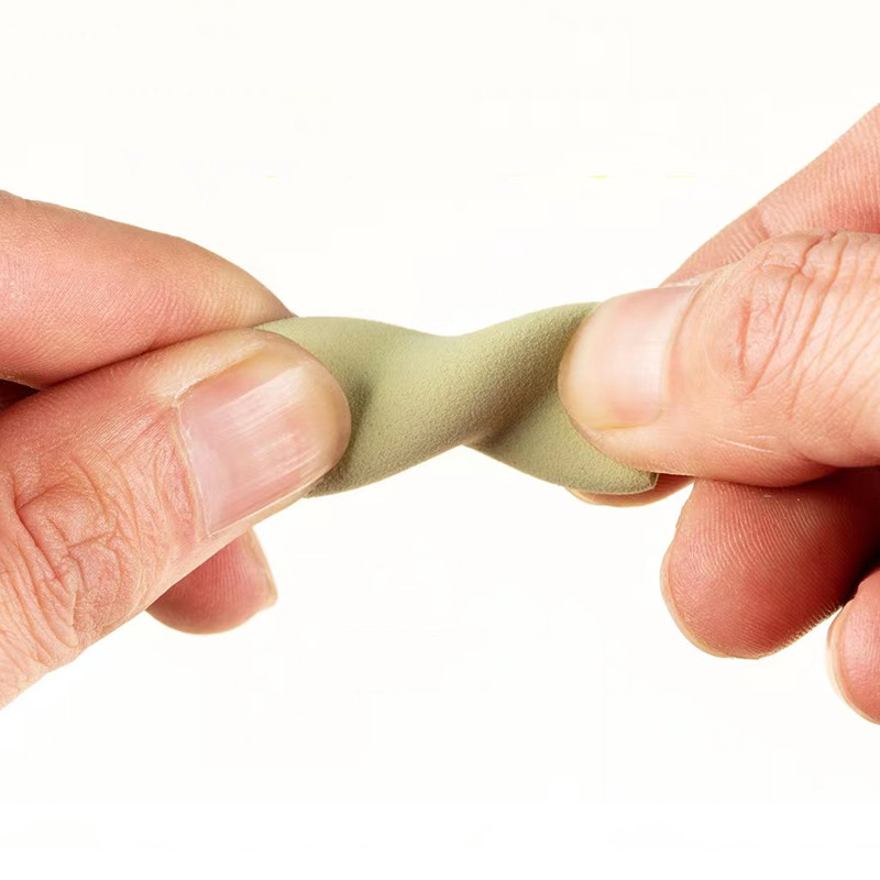 4 tk/pakendis roheline seeria 0,5 mm geelpliiats õpilastele Pehme puutega kirjutuspliiats, must kirjatarvete pliiats Kontoritarbed Uus