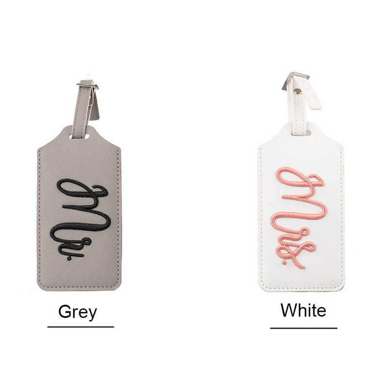 Ugravirano ime Mr&Mrs Oznaka za prtljagu Putni pribor Žene Muškarci Prijenosna naljepnica Kofer Ime ID Adresa Držač prtljage Ukrcaj