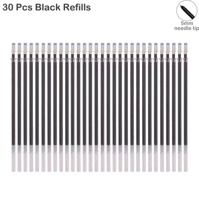 Gél toll szett, sima írás, semleges toll, cserélhető, utántölthető golyós- és tűhegy Iskolai és irodai kellékek golyóstoll írószerek