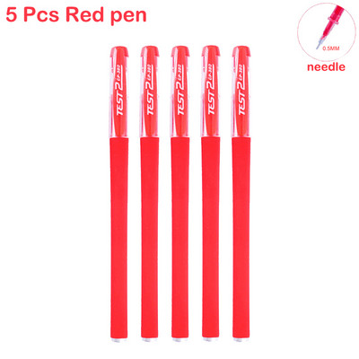 Gél toll szett, sima írás, semleges toll, cserélhető, utántölthető golyós- és tűhegy Iskolai és irodai kellékek golyóstoll írószerek