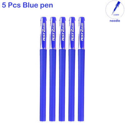 Gél toll szett, sima írás, semleges toll, cserélhető, utántölthető golyós- és tűhegy Iskolai és irodai kellékek golyóstoll írószerek