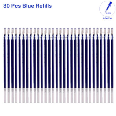 Gél toll szett, sima írás, semleges toll, cserélhető, utántölthető golyós- és tűhegy Iskolai és irodai kellékek golyóstoll írószerek