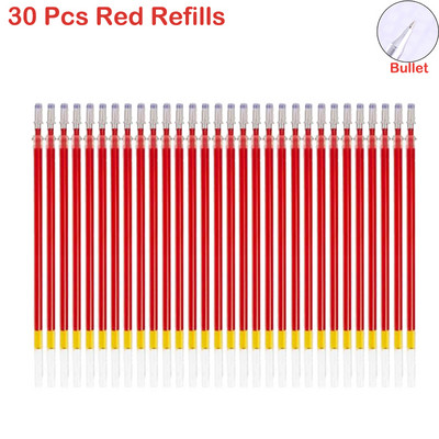 Gél toll szett, sima írás, semleges toll, cserélhető, utántölthető golyós- és tűhegy Iskolai és irodai kellékek golyóstoll írószerek