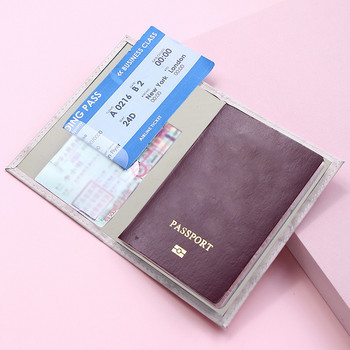 Нова корица за паспорт за пътуване Калъфи за портфейл за защитен ръкав Карикатура Серия Притежател на лична карта Моден сватбен подарък Защитен калъф