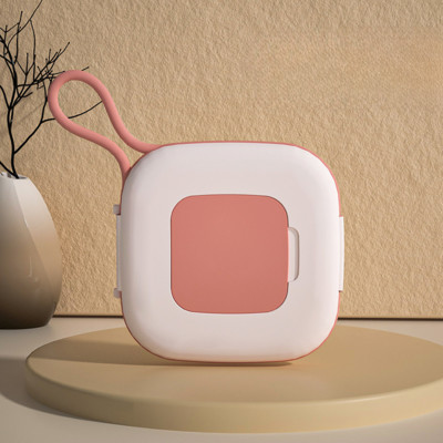 Geantă de depozitare pentru mască transparentă anti-epidemie Geantă de depozitare din plastic Cutie de depozitare portabilă multifuncțională pentru mască de depozitare 1PC