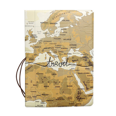 1PC husă pentru pașaport, moda călătorie, impermeabilă, murdărie, carte de identitate din PVC, husă pentru carduri de credit, husă, husă, husă, husă, portofel