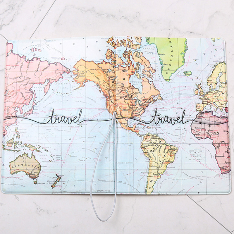 1PC husă pentru pașaport, moda călătorie, impermeabilă, murdărie, carte de identitate din PVC, husă pentru carduri de credit, husă, husă, husă, husă, portofel