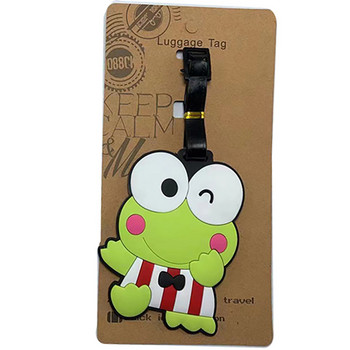 Сладко аниме Big Eyes Frog Keroro Етикети за багаж Чанта Аксесоари за пътуване