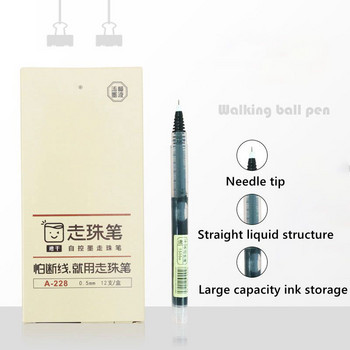 10 ΤΕΜ/Σετ 8 χρωμάτων Straight υγρό μελάνι Gel στυλό 0,5 mm Πολύχρωμο στυλό Quick Dry Roller School Γραφείο Γραφείο Στυλό Ιαπωνίας στυλ