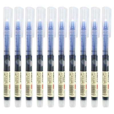 10 ΤΕΜ/Σετ 8 χρωμάτων Straight υγρό μελάνι Gel στυλό 0,5 mm Πολύχρωμο στυλό Quick Dry Roller School Γραφείο Γραφείο Στυλό Ιαπωνίας στυλ