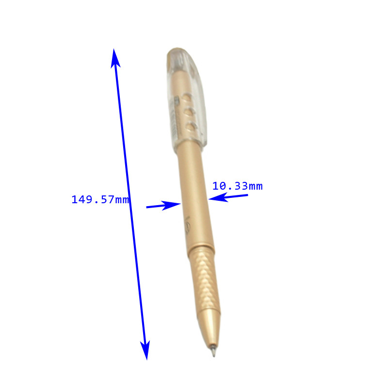 6 vnt / rinkinys aukštos kokybės juodo gelio rašiklio raštinės reikmenų 0,5 mm mokinio rašiklio mokyklinių reikmenų