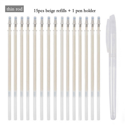 20/16 vnt karščiu ištrinami stebuklingi rašikliai, užpildomi aukštoje temperatūroje išnykstančio audinio „pasidaryk pats“ siuvimo reikmenys, rašikliai