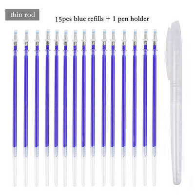 20/16 vnt karščiu ištrinami stebuklingi rašikliai, užpildomi aukštoje temperatūroje išnykstančio audinio „pasidaryk pats“ siuvimo reikmenys, rašikliai