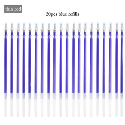 20/16 vnt karščiu ištrinami stebuklingi rašikliai, užpildomi aukštoje temperatūroje išnykstančio audinio „pasidaryk pats“ siuvimo reikmenys, rašikliai