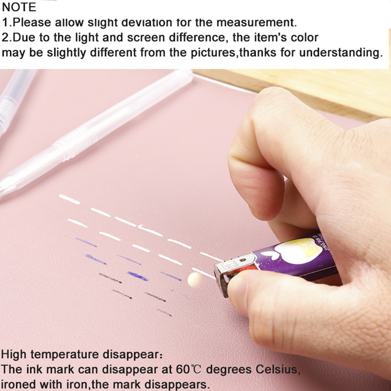 20/16 vnt karščiu ištrinami stebuklingi rašikliai, užpildomi aukštoje temperatūroje išnykstančio audinio „pasidaryk pats“ siuvimo reikmenys, rašikliai