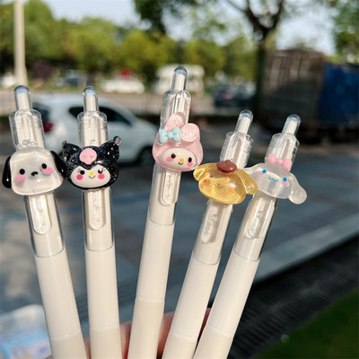 5 vnt / siunta atgal į mokyklą mieli rašikliai stacionarūs reikmenys rašikliai mokyklai mielas kawaii rašiklis mielas mokyklinis reikmenys gelio rašiklio raštinės reikmenys