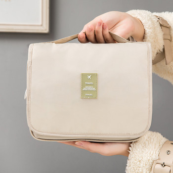 Висококачествени дамски чанти за грим Пътна козметична чанта Органайзер за тоалетни принадлежности Водоустойчиво съхранение Neceser Висяща чанта за баня