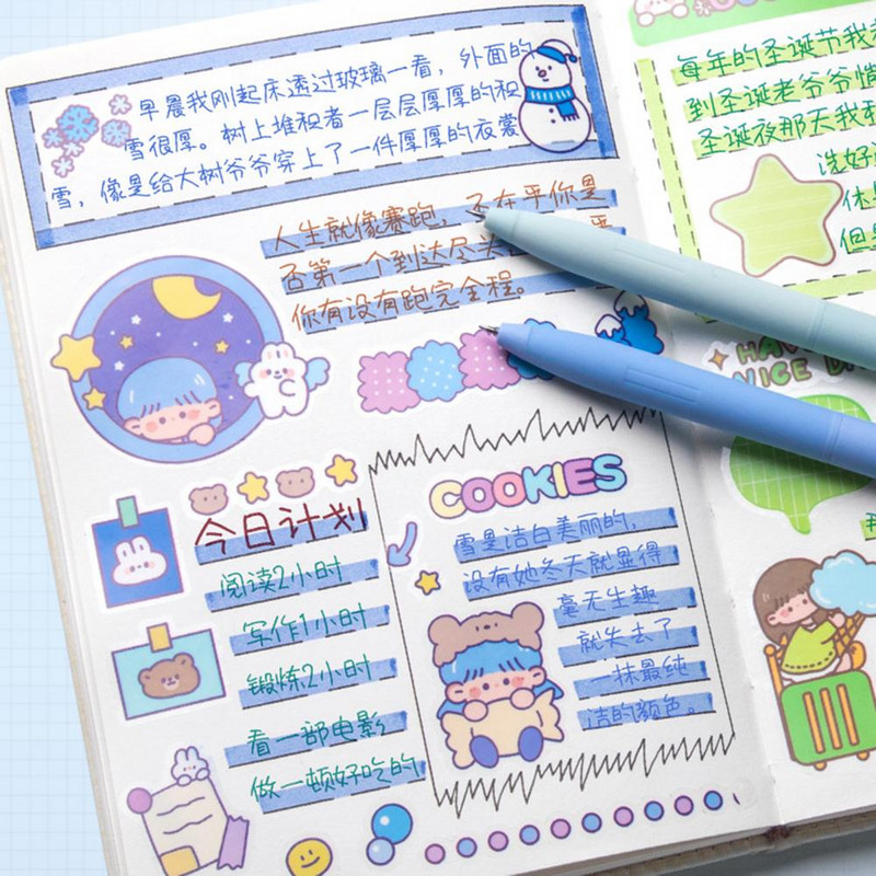 Pixuri cu cerneală cu gel de scriere, cu vârf fin, ușoare, culoare bomboană, stilou cu gel pentru scriere, pixuri cu gel fără ochi, uz casnic