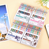 Színes zselés toll szett Kawaii golyóstoll diákoknak Aranyos zselés toll íráshoz Kreatív rajzoláshoz Irodai kellékek irodaszerek