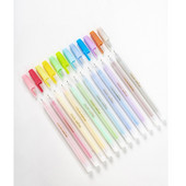 12 τμχ Σετ στυλό Jelly Color Fine Gel 0,5mm Συμβουλή για Σχέδιο Επισήμανση Μαρκαδόρου Επένδυση Office School A6282