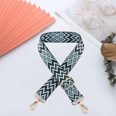 Reguliuojamas pečių krepšio dirželis Nailono mados spalvingos moteriškos rankenos Nauji Crossbody Priedai Keičiamas platus krepšio diržas