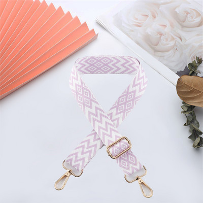 Reguliuojamas pečių krepšio dirželis Nailono mados spalvingos moteriškos rankenos Nauji Crossbody Priedai Keičiamas platus krepšio diržas