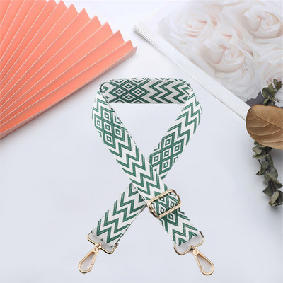 Reguliuojamas pečių krepšio dirželis Nailono mados spalvingos moteriškos rankenos Nauji Crossbody Priedai Keičiamas platus krepšio diržas