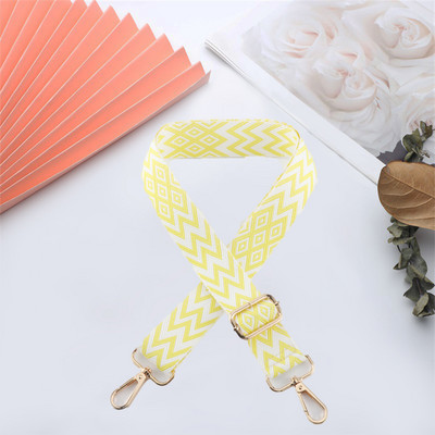 Reguliuojamas pečių krepšio dirželis Nailono mados spalvingos moteriškos rankenos Nauji Crossbody Priedai Keičiamas platus krepšio diržas