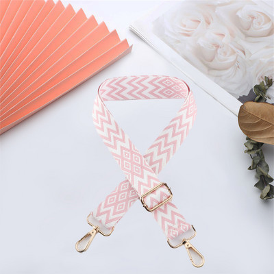 Reguliuojamas pečių krepšio dirželis Nailono mados spalvingos moteriškos rankenos Nauji Crossbody Priedai Keičiamas platus krepšio diržas