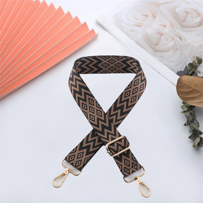 Reguliuojamas pečių krepšio dirželis Nailono mados spalvingos moteriškos rankenos Nauji Crossbody Priedai Keičiamas platus krepšio diržas