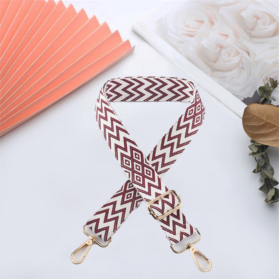 Reguliuojamas pečių krepšio dirželis Nailono mados spalvingos moteriškos rankenos Nauji Crossbody Priedai Keičiamas platus krepšio diržas