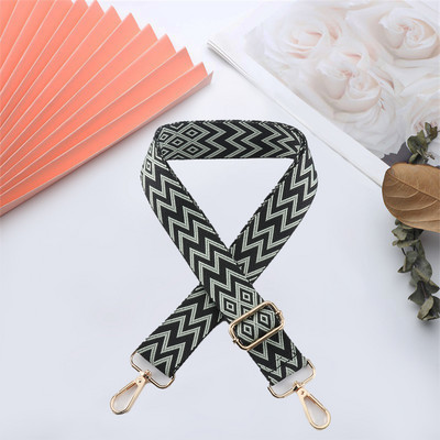 Reguliuojamas pečių krepšio dirželis Nailono mados spalvingos moteriškos rankenos Nauji Crossbody Priedai Keičiamas platus krepšio diržas