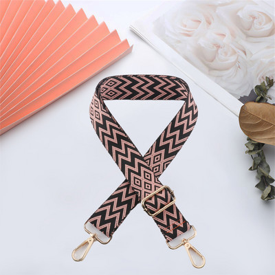 Reguliuojamas pečių krepšio dirželis Nailono mados spalvingos moteriškos rankenos Nauji Crossbody Priedai Keičiamas platus krepšio diržas