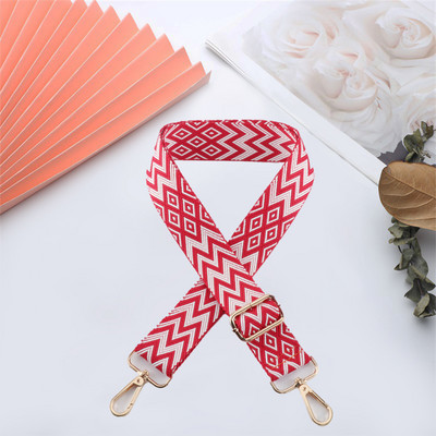 Reguliuojamas pečių krepšio dirželis Nailono mados spalvingos moteriškos rankenos Nauji Crossbody Priedai Keičiamas platus krepšio diržas