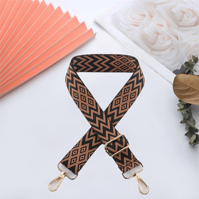 Reguliuojamas pečių krepšio dirželis Nailono mados spalvingos moteriškos rankenos Nauji Crossbody Priedai Keičiamas platus krepšio diržas