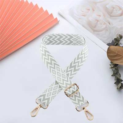 Reguliuojamas pečių krepšio dirželis Nailono mados spalvingos moteriškos rankenos Nauji Crossbody Priedai Keičiamas platus krepšio diržas