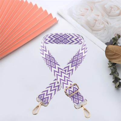 Reguliuojamas pečių krepšio dirželis Nailono mados spalvingos moteriškos rankenos Nauji Crossbody Priedai Keičiamas platus krepšio diržas