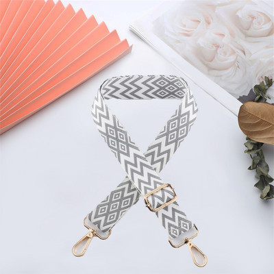 Reguliuojamas pečių krepšio dirželis Nailono mados spalvingos moteriškos rankenos Nauji Crossbody Priedai Keičiamas platus krepšio diržas