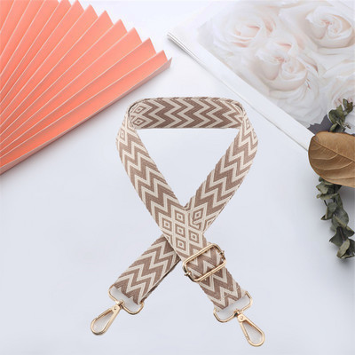 Reguliuojamas pečių krepšio dirželis Nailono mados spalvingos moteriškos rankenos Nauji Crossbody Priedai Keičiamas platus krepšio diržas