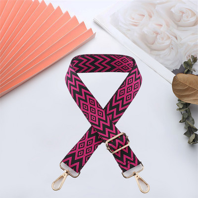 Reguliuojamas pečių krepšio dirželis Nailono mados spalvingos moteriškos rankenos Nauji Crossbody Priedai Keičiamas platus krepšio diržas