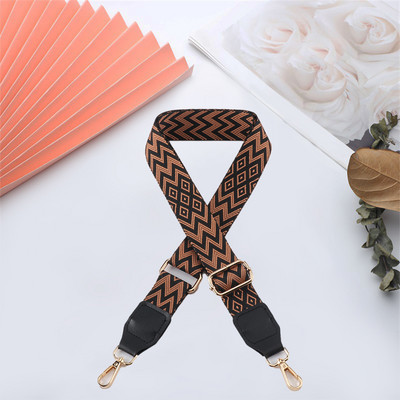 Reguliuojamas pečių krepšio dirželis Nailono mados spalvingos moteriškos rankenos Nauji Crossbody Priedai Keičiamas platus krepšio diržas