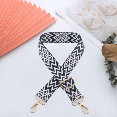 Reguliuojamas pečių krepšio dirželis Nailono mados spalvingos moteriškos rankenos Nauji Crossbody Priedai Keičiamas platus krepšio diržas