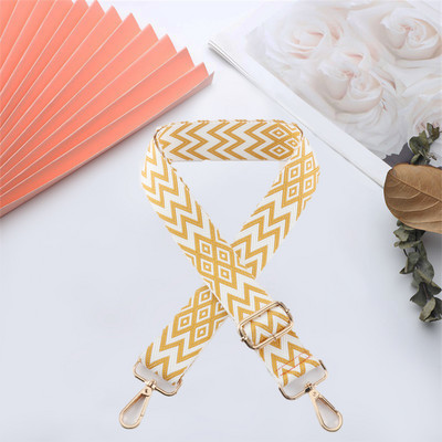 Reguliuojamas pečių krepšio dirželis Nailono mados spalvingos moteriškos rankenos Nauji Crossbody Priedai Keičiamas platus krepšio diržas