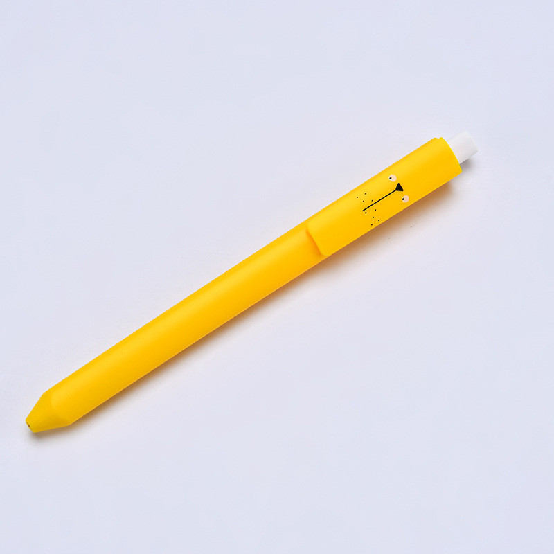 2 vnt. Mieli gyvūnėlių draugo rašiklių rinkinys Animacinių filmų krokodilas panda dinozauras triušis juodos spalvos gelio rašalo rašikliai Biuro reikmenys A6864