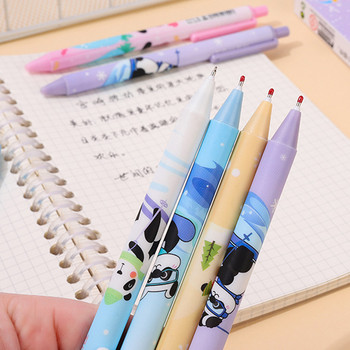 Yatniee 6 бр. Сладки химикалки с черно мастило Студентски офис консумативи Химикалки за писане на корейски канцеларски материали Химикалка Kawaiii Канцеларски материали