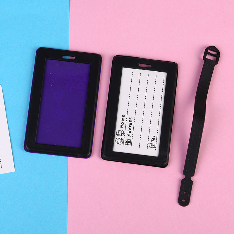 Bagažo etiketė Kelionių priedai Lagamino ID Adresas Pavadinimas Laikiklis Bagažo įlaipinimo etiketė Nešiojamas etikečių laikiklis