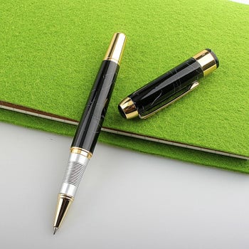 JINHAO 250 Rollerball Химикалка Търговски метални химикалки за училище Канцеларски материали Подарък Химикалка Черното мастило