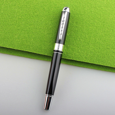 JINHAO 250 Rollerball Pastapliiats Kaubanduslikud metallist pastapliiatsid kooli kontoritarvete kinkepliiats Must tint