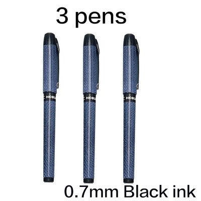 3 vnt / rinkinys 1,0 / 0,7 / 0,5 mm gelinis rašiklis didelės talpos juodas mėlynas raudonas keičiamas rašiklis rašomasis rašalas rašomasis gelio rašalas biuro / mokyklos neutralūs reikmenys