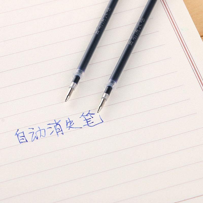32 tk/komplekt 0,5 mm automaatne kaduv täidis, tuhmuv kassett kaob aeglaselt kirjutav kalligraafia geeltindiga pliiats.